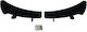 Difuzor Partea Din Spate Bara Volkswagen Golf 6 R20 Negru Lucios