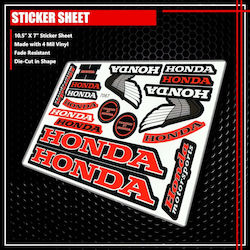 Honda Stickers Set Code 7067