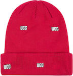 UGG Scatter Graphic Logo Beanie Beanie Knitted ...