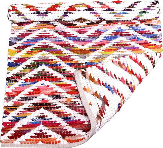 Gifiie Χαλί Χειροποίητο από Γιούτα 60x90cm Colorful