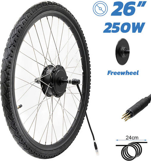 Electric Bicycle Motor Ewheel 36v 250w 26'' Rim Tire