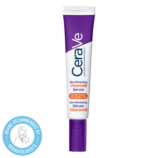 CeraVe Skin Renewing Serum Προσώπου με Βιταμίνη C για Αποτοξίνωση & Λάμψη 30ml