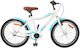 vidaXL 24" Kinder Fahrrad Stadt Weiß