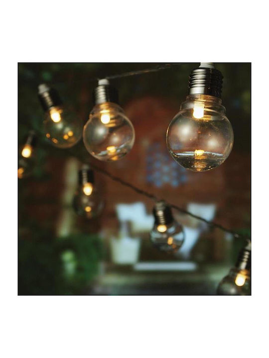 20 Lights LED 1m. Warm White in String 1pcs