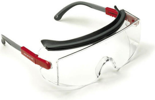 Maco 6010 Safety Glasses Protection Transparent Lenses