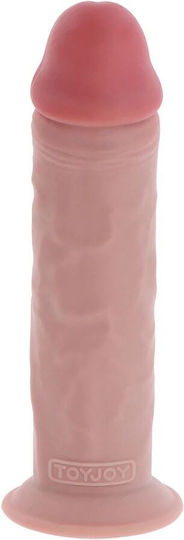Get Real Deluxe Glass Dildo With Suction Cup Flesh