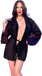 Chilirose Cr 4882 Sexy Babydoll & Thong Schwarz
