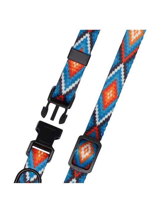 Nylon Dog Collar Buckle Adjustable Neck Size 35.6-45.7cm Colorful