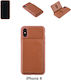 Uniq Accessory Back Cover Leather Brown (iPhone...
