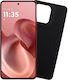 Volte-Tel Back Cover Σιλικόνης Μαύρο (Moto G86)