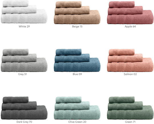 Adam Home Bath Towel 80x150cm Salmon Weight 600gr/m²