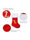 Large Christmas Stocking 45 Cm Red Christmas Letter E