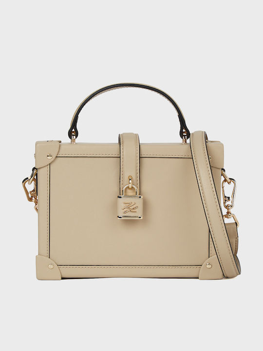 Karl Lagerfeld Autograph Leather Women's Bag Sh...