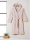 Cannon Bathrobe with Hood Powder Pink 300gr/m²