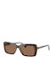 Ralph Lauren Women's Sunglasses with Brown Horn-Rimmed Frame and Brown Lenses RA5342U 629473