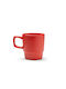 Longi Mug Ceramic Red 300ml