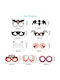 Ochelari De Hârtie Pentru Cosplay Costum Halloween Set 9 Bucăți