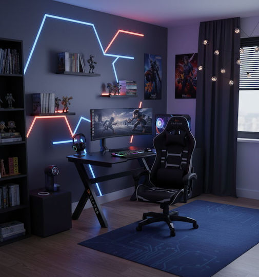 Γραφείο Gaming 60x120x75εκ. Mauro Γραφείο Gaming 60x120x75εκ. Mauro