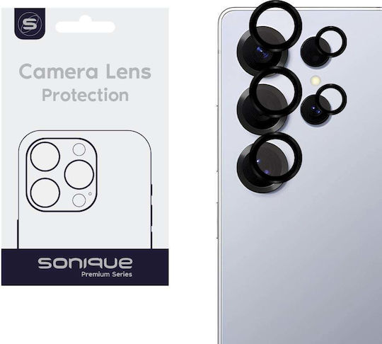 Sonique Lens Camera Protection Tempered Glass Black for the Samsung Galaxy S26 Ultra