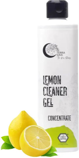 Terra Gaia Gel Καθαρισμού Κατά των Αλάτων με Άρωμα Λεμόνι 500ml