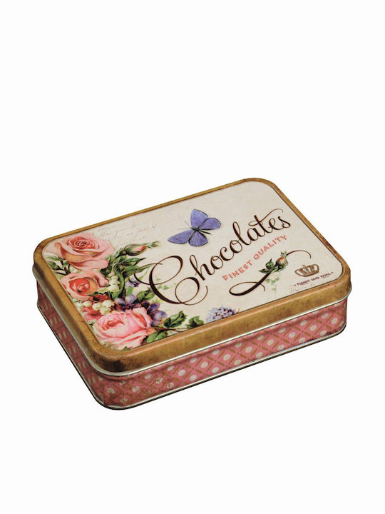 Metallic Decorative Box Nostalgia Finest Chocolates