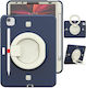 Case Ipad Air 5/air 4/pro 11" Stand Pen Holder Navy Blue
