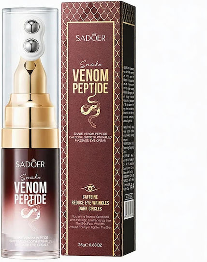 Cremă Contur Ochi cu Peptidă Venin de Șarpe Sadoer Aplicator Masaj 25 G