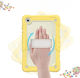 iPad 10,2" 2021 Tablet Hülle Mit Rotierendem Stand In Gelb