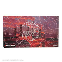 Gamegenic Magic Gathering Marvel's Spider-man Shiny Playmat Spider-man Mountain