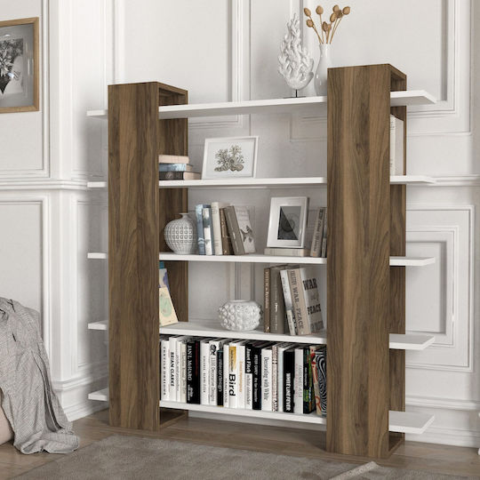 Bibliotecă Element Fusion Albă 120x19.5x120 cm UUBIB12