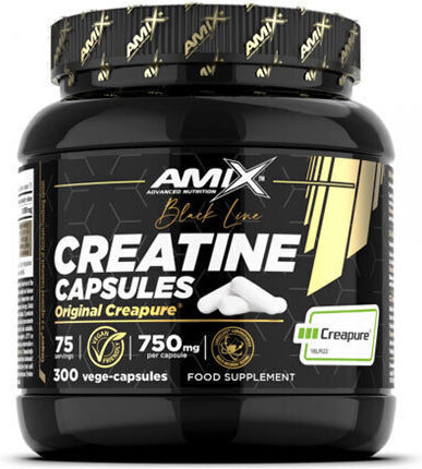 Amix Black Line Креатин Креапюр 750 Мг 300 Vcaps 270 Гр
