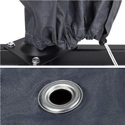 Wasserdichtes Schutzcover für Regenschirm Purovi B07C31H29Q in Grau