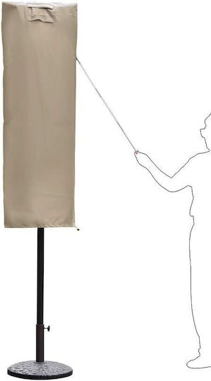 Wasserdicht Schutzhülle Regenschirm Sekey Parasol Cover 160x62cm in Schwarz Farbe 1Stück