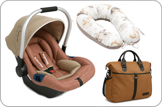 Beboulino Zeus Baby Car Seat Brown 0-13 kg