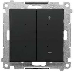 Simon 55 Dimmer LED Dimmable Keyboard Module Matt Black TESL1.01/149 Simon 55 Dimmer LED Dimmable Keyboard Module Matt Black TESL1.01/149