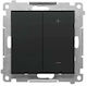 Simon 55 Dimmer LED Dimmable Keyboard Module Matt Black TESL1.01/149
