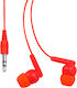 Ακουστικά Ψείρες In Ear Κόκκινα EP3301S160