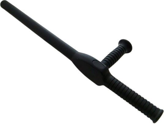 Selbstverteidigung Tonfa Baton Depox 59 Cm Schwarz