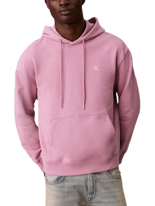Sweatshirt with Hood Pink