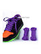 Șireturi Sneakers Violet Închis 120cm