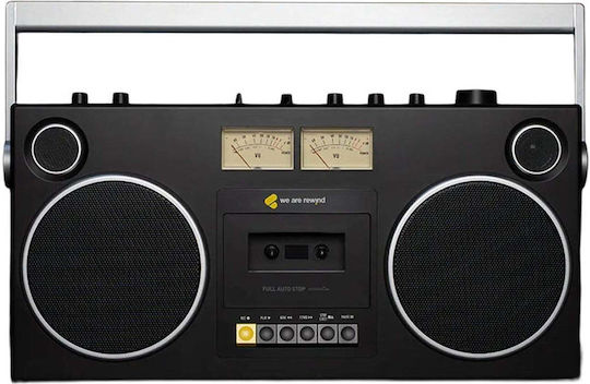 We Are Rewind Φορητό Ηχοσύστημα Ασύρματο Φορητό mit Kassettenspieler / Bluetooth