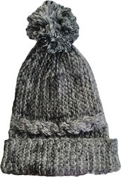 Stamion Beanie Unisex Căciulă Tricotat în culoarea Gri Stamion Beanie Unisex Căciulă Tricotat în culoarea Gri