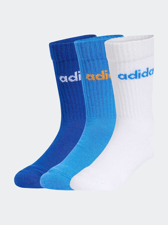 adidas Linear Running Κάλτσες Μπλε