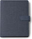Notebook 80 Sheets A5 with Pen Holder Blue