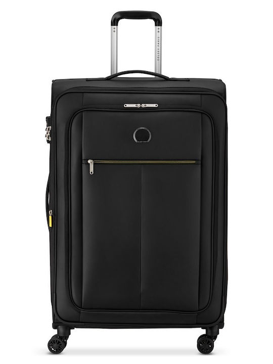 Delsey Dita Große Stoff Reisekoffer Schwarz mit...