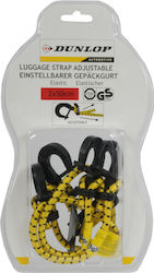 Dunlop Vehicle Set 2 Pieces Durable Adjustable Rope Strap Luggage Support Car 2x50cm 41819 Yellow Dunlop Vehicle