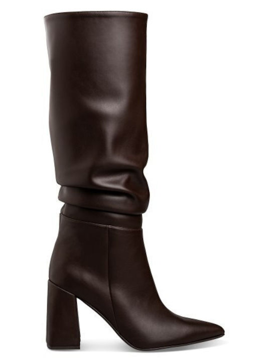Envie Shoes Synthetic Leather Women's Boots Brown