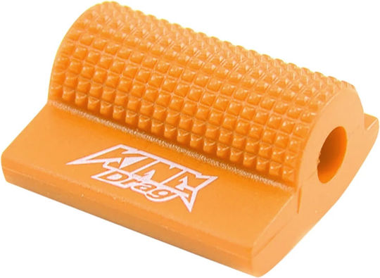Rubber Protective Gear Shift Cover for Yamaha Kawasaki King Drag Motorcycles Orange