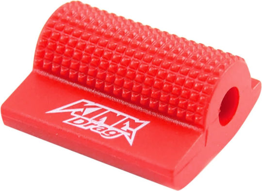 Rubber Protective Gear Shift Cover for Yamaha Kawasaki King Drag Motorcycles Red