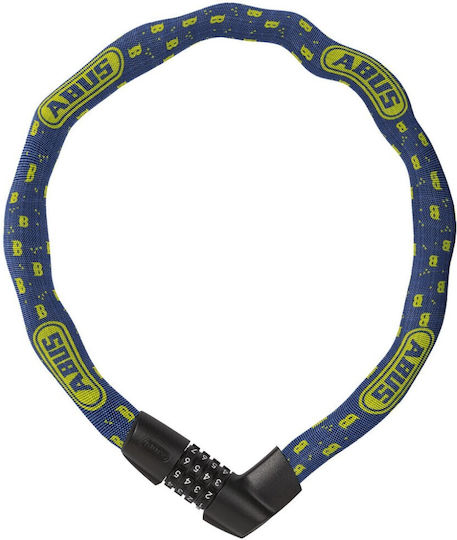 Abus Tresor 1385/75 Κλειδαριά Ποδηλάτου Κουλούρα Συνδυασμό Μπλέ